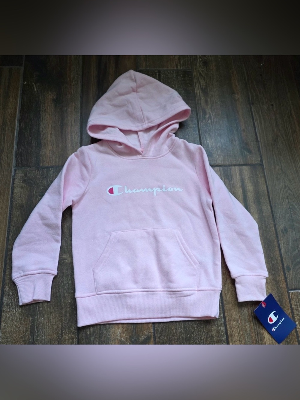 CHAMPION - GIRL’S BABY PINK HOODIE - NWT - SIZE 4T